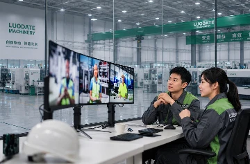 Engineers Discussing Equipment Solutions With Customers