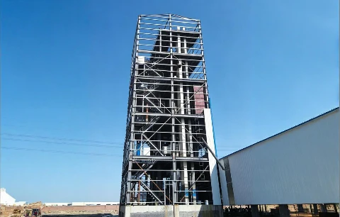 LUODATE 10 TPH complete poultry and ruminant feed production project in Uzbekistan