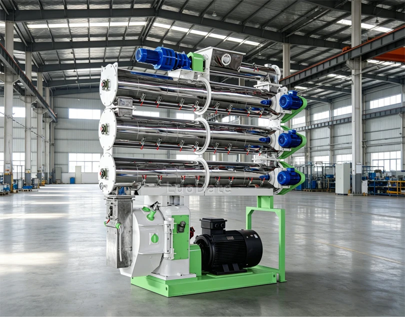 Ring Die Pelleting Section