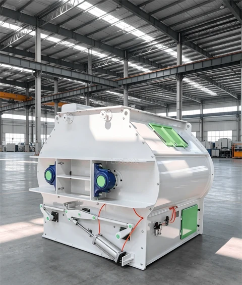 DOUBLE SHAFT PADDLE MIXER