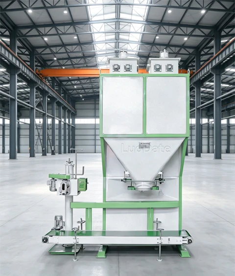 TWIN-BUCKET PACKAGING MACHINE