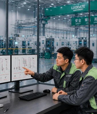 Engineers Designing Production Line Solutions